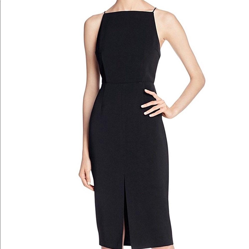Keepsake open back midi dress NWT size SMALL
